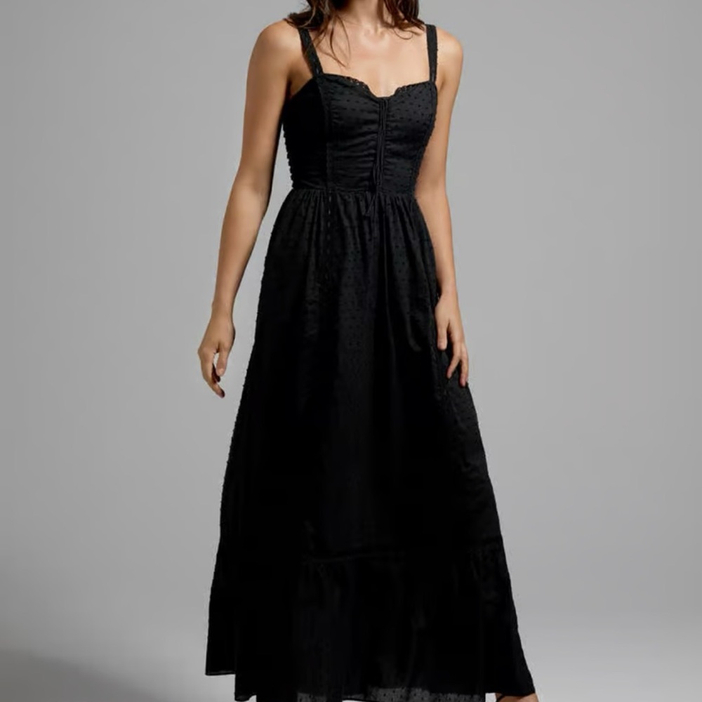 GUNNE SAX for ModCloth Sunset Corselette midi dress